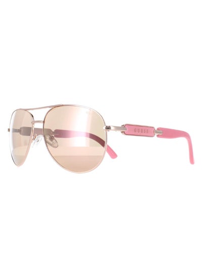 Buy Women's Pilot Sunglasses - GU7295_28G - Lens size: 60 mm in UAE