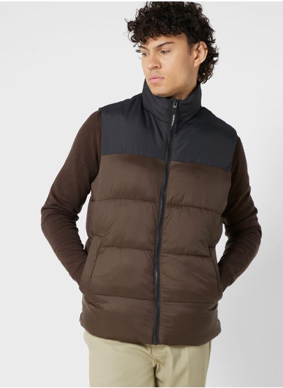 Buy Zip Through Puffer Gilet in UAE