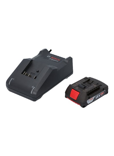 اشتري 18V 2.0Ah Compact Charger and Battery Black 9.4 x 13.8 x 31.4 cm JE1 600 Z00 036.B في السعودية