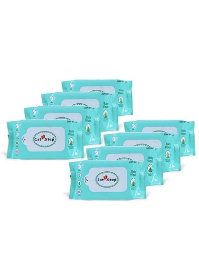 Buy Wet Wipes 30 Pcs (30Pcs Pack Of 8) in UAE