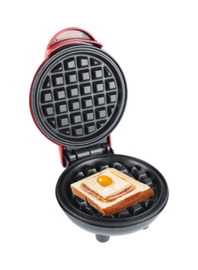 اشتري Multipurpose Waffle/Home Bread/Pizza/Mini Baking Cake/Sandwich Maker 420.0 W Breakfast machine Red/Black في الامارات