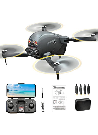 Buy S177 FPV Foldable Drone with 1080P HD Camera for Adults Under 249g, Brushless Motor Drone, One Battery, 90° Adjustable Lens, One Key Take Off/Landing, Gift Toys Drones for Kids Adults Beginners in Saudi Arabia