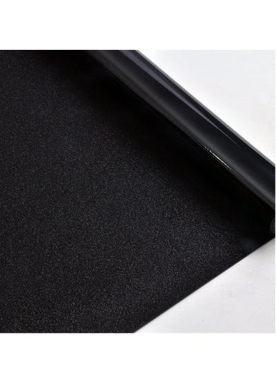 Buy Static Cling Total Blackout Window Film 100% UV Blocking Window Darkening Film Black Window Cover Light Blocking No Glue (17.5x78.7 inches) in UAE