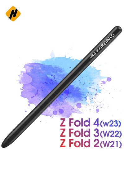 Buy Fold Edition Galaxy Z Fold 4 Pen Replacement for Samsung Galaxy Z fold 4 5G S Pen Stylus +Replacement Tips/Nibs+Card Pin (Black) in UAE