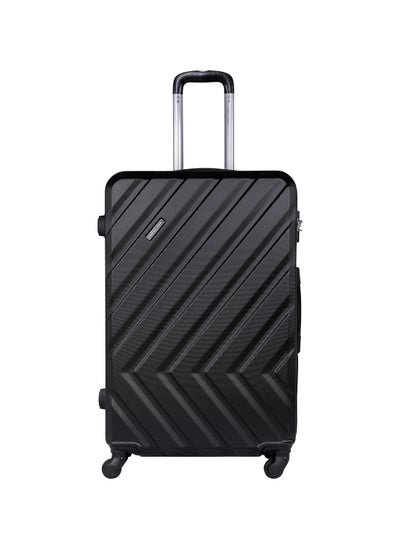 اشتري Pablo Cabin size ABS Hardside Spinner Luggage Trolley 20 Inch Black في الامارات