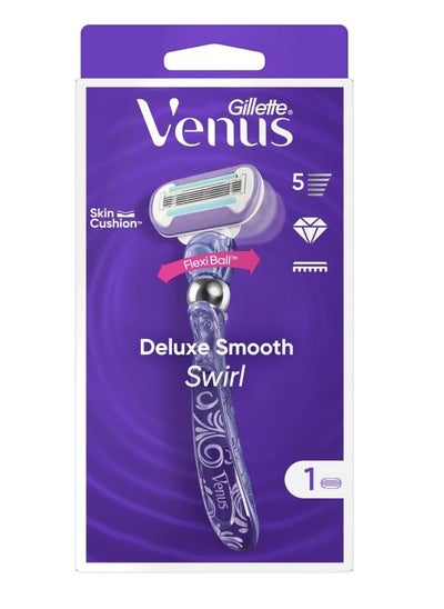 Buy Gillette Venus Swirl Extra Smooth Refill 1 Unit in Saudi Arabia