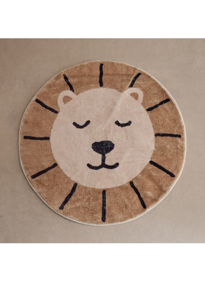 اشتري Forresta Lion Round Rug 100 x 100 cm في السعودية