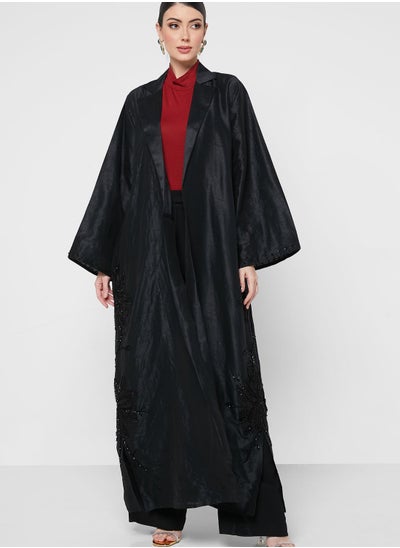 Buy Tiered V-Neck Abaya in UAE