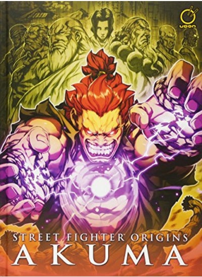 Buy Street Fighter Origins Akuma by Chris Sarracini Hardcover in UAE