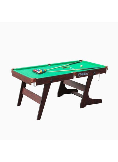 Buy Premium 6 Feet Pool Table Green - High-Quality MDF in UAE