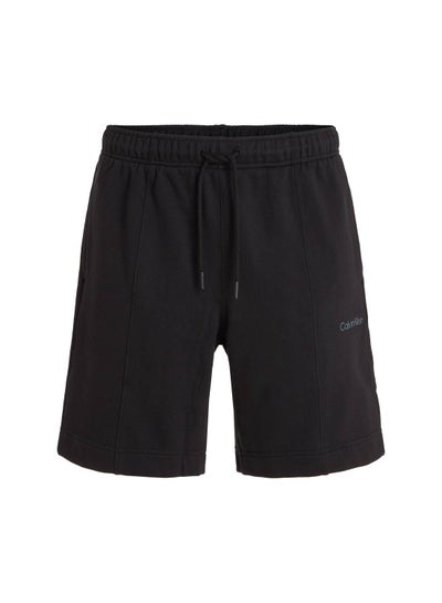 Buy Men's Relaxed Gym Shorts, Black in UAE