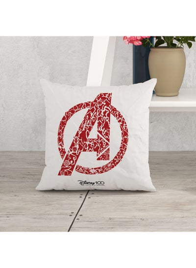 Buy Marvel Avengers Decorative Pillow - Super Comfy & Perfectly stitched – 40 x 40 cm - Celebrate Disney 100th Anniversary in Style in UAE