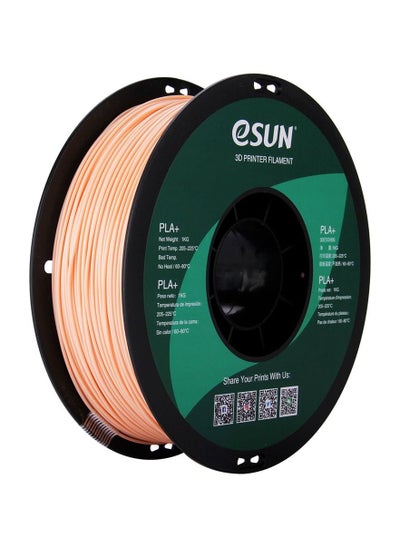 Buy Esun 3D Printer Filament PLA+ 1.75 mm Dimensional Accuracy +/- 0.05 mm 1 Kg (2.2 lbs) Spool 3D Printing Material for 3D Printers – Beige in UAE