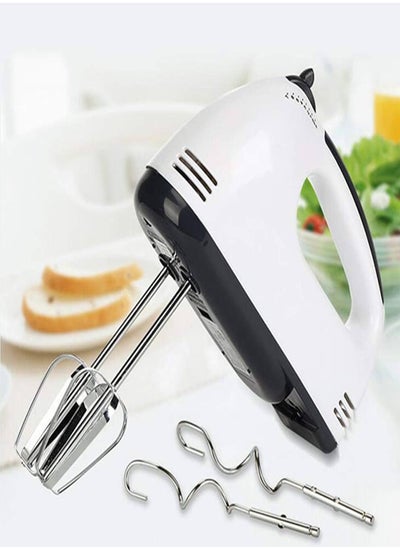 Buy electric egg beater stainless steel with 7 speeds in Saudi Arabia