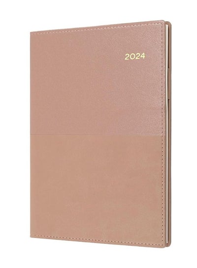 Buy Collins Valour 2024 Diary A5 Day to a Page (with Appointments) - Lifestyle Planner and Organiser for Office, Work, Personal and Home - January to December 2024 Diary - Daily - Rose Gold - VAL251.49-24 in UAE