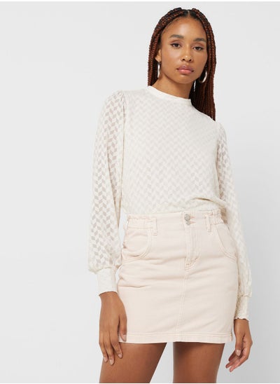 Buy Puff Sleeve Top in Saudi Arabia