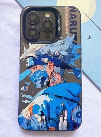 Buy iPhone 15 Pro Max Case, PC Hard Phone Protective Case with Anime Naruto Kakashi Pattern, Anti-Scratch Shockproof Anti-Yellowing Case Cover for Apple iPhone 15 Pro Max 6.7'' in Saudi Arabia
