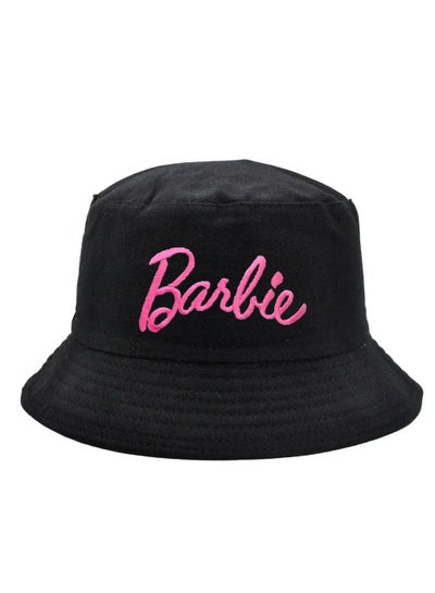 Buy Cap with Pink Embroidered Barbie Logo in Saudi Arabia