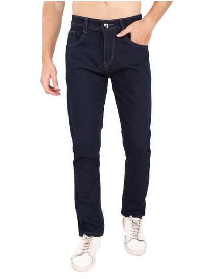 Buy MIAMI JEANS COMPANY 5 Pocket Slim Fit Stone Wash Soft Feel Jeans in UAE