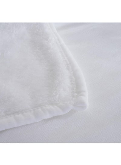 اشتري Brendon Reversible Blanket 220X240Cm - White في الامارات