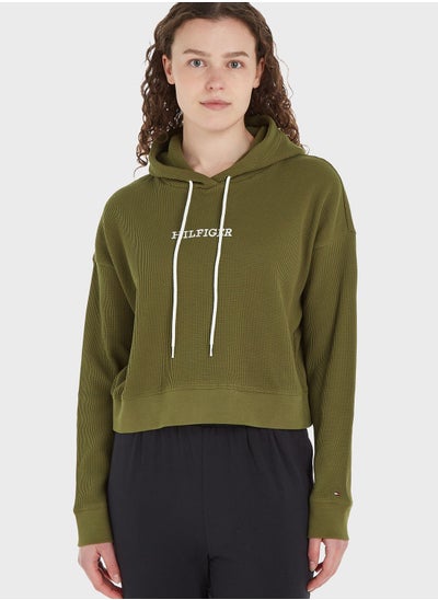 Buy Logo Drawstring Hoodie in Saudi Arabia