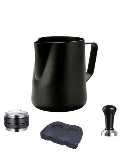 Buy Professional Brew Tools 4 Piece Premium Coffee Set - (Steel Evaporator + Compression Base + Compressor (Tamper) + Distributor with Compressor) in Saudi Arabia