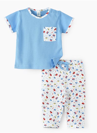 Buy Newborn Boy 2 Pcs Set in UAE