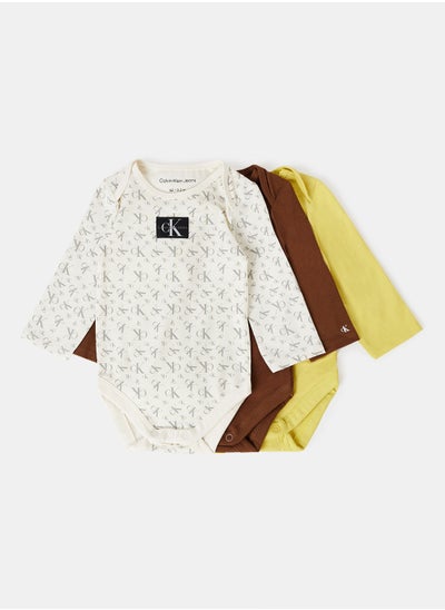 اشتري Baby Unisex Bodysuit (Pack of 3) في الامارات