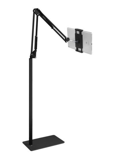 Buy Adjustable Floor Tablet Stand: Versatile Holder with 360-Degree Rotation in UAE