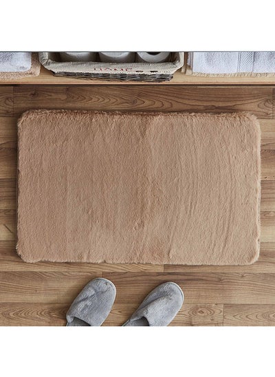 Buy Plush Super Soft Bath Mat 80 x 50 cm in UAE