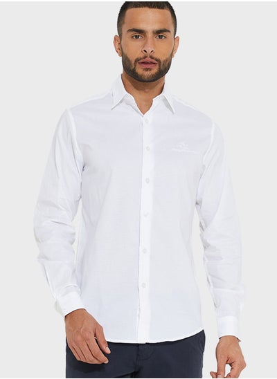 Buy Essential Slim Fit Shirt in Saudi Arabia