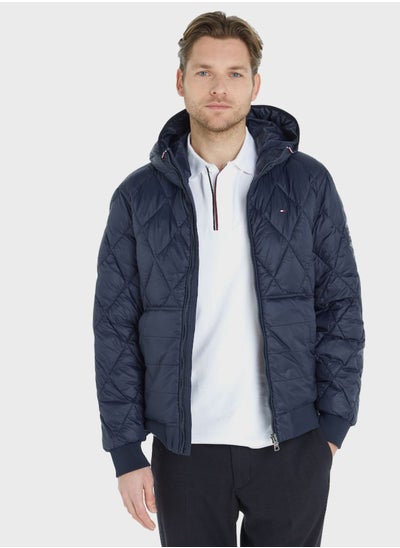 اشتري Zip Through Quilted Jacket في السعودية