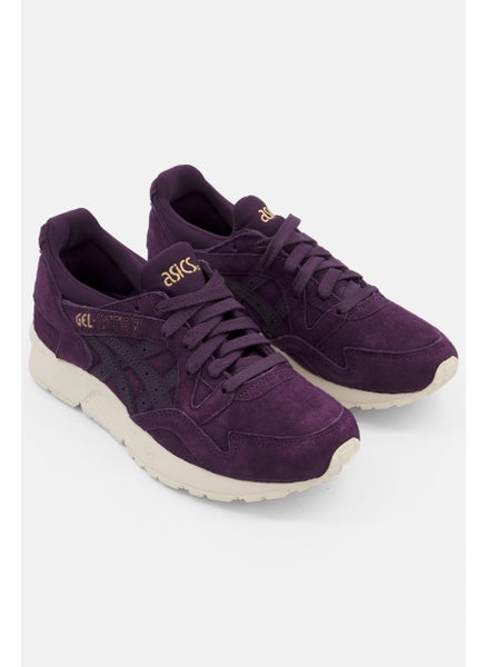 Buy Women Lace Up Gel Lyte 5 Training Shoes, Purple in Saudi Arabia