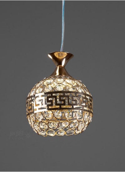 Buy Single crystal chandelier in golden color in Saudi Arabia