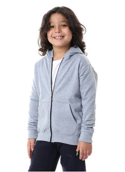 اشتري Boys Zipper Hooded Sweatshirt في مصر