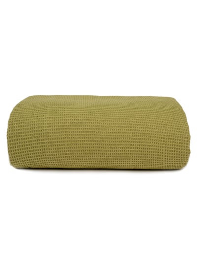 اشتري Cotton Bedspread Olive 230x250 في مصر