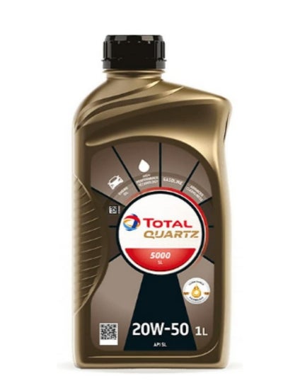 Buy Quartz 5000-20w50 Engine Oil One Liter in Saudi Arabia