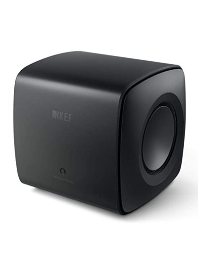 Buy KEF KC62 Uni-Core Force-Cancelling Compact Subwoofer, Carbon Black (1000W) in UAE