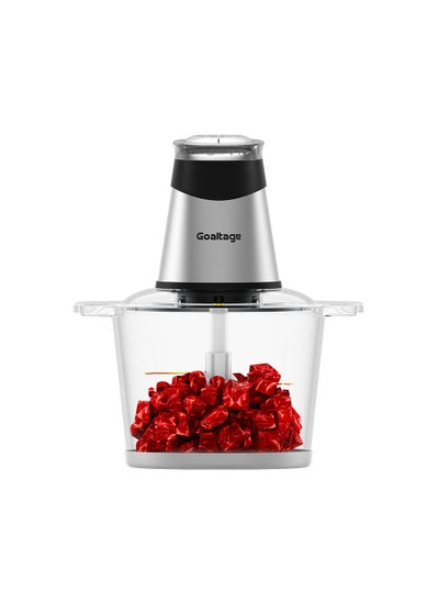 Buy CHP01 MultiChop Food Processor including Titanium Blades, Dual-Speed Adjustments with High Capacity and Multi-Functionality in UAE