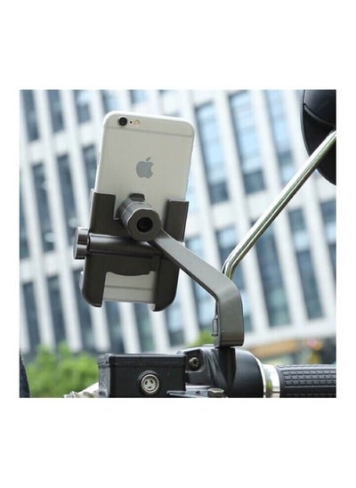 Buy Adjustable Handlebar Cell Phone Holder,Aluminium Bike Phone Mount, Universal Mobile Holder for Bike, Motorcycle Bicycle Handlebar Cradle, Bike Phone Holder Compatible with All Phones in UAE