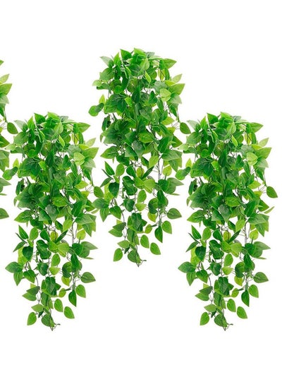 Buy 3 Pcs Artificial Ivy Vine Hanging Plants for Wall/Indoor/Outdoor Decoration in UAE