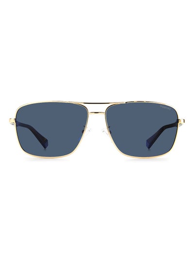 Buy Rectangular / Square  Sunglasses PLD 2119/G/S  GOLD 61 in UAE
