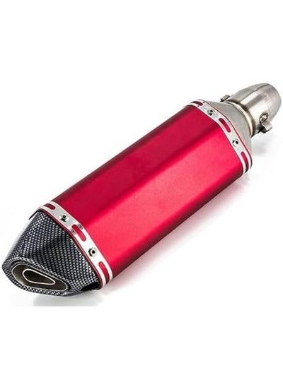 Buy Motorcycle Exhaust Pipe Escape Silencieux Moto Killer Motorcross Muffler Modified (red) in Egypt