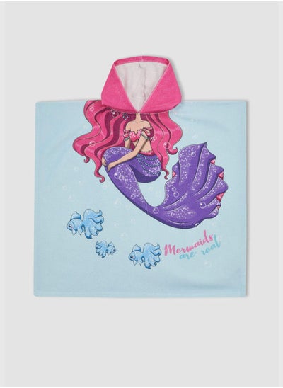 اشتري Mermaid Print Pancho Towel في الامارات