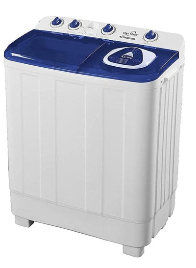 Buy STAR TRACK 7 kg Twin tub Semi Automatic Washing Machine Top Load Washer with Lint Filter SW-700B1-TK Spin-Dry, in UAE