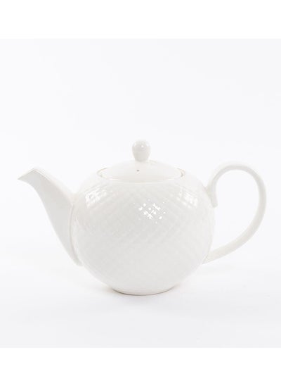 Buy Alba Teapot, White - 23.3x13.5cm in UAE