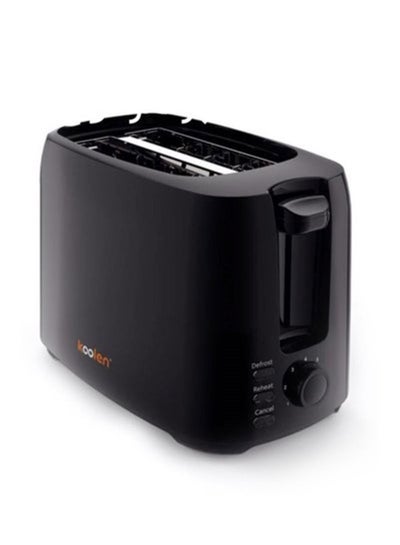 Buy Double Toaster 750 Watt, Black - 800104001 in Saudi Arabia