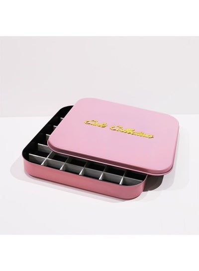 Buy Basbousa cutting tray in the form of squares, pink color in Saudi Arabia
