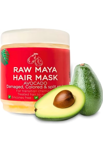 Buy Raw Maya Hair Mask With Avocado 250gm in Egypt