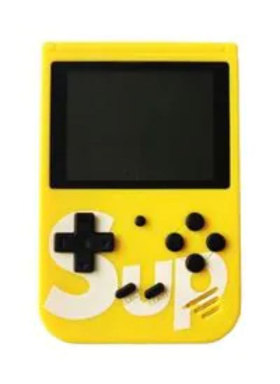 اشتري 400 In 1 Game Box Console Classic Games Hand Held Gamepad Color Screen Mario Super Mario DR Mario Contra Games - YELLOW في الامارات